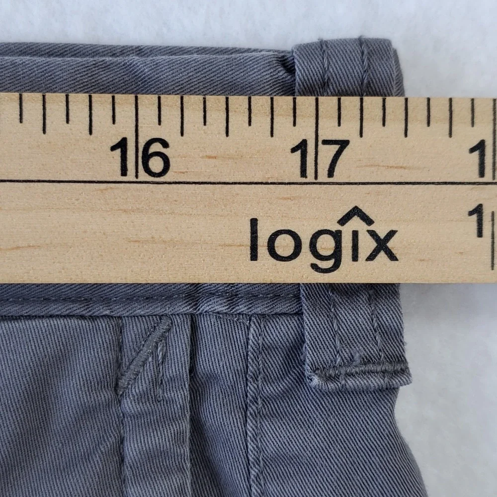 J.Crew Stretch Chino Shorts Mens 34‎ Gray 9